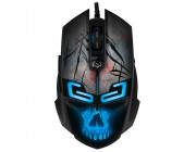 SVEN RX-G805 Gaming Optical Mouse, 500-8000 dpi, Dynamic backlight, Programmable keys, 5+1 buttons (scroll wheel), Durable braided cable 1.8m, USB, Black